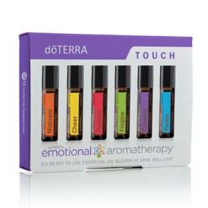 Zestaw olejków eterycznych doTERRA essential aromatics™ touch (6 różnych mieszanek olejków eterycznych po 10 ml każda)