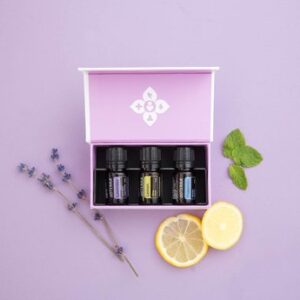 doTERRA Introductory Essential Oil Set (INTRODUCTORY KIT) (3 Different doTERRA Essential Oils of 5ml each)