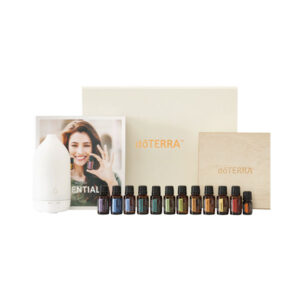 Set doTERRA together kit with 12 Different doTERRA Essential Oils and doTERRA Laluz Diffuser