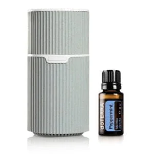 doTERRA difuzora PILOT ar doTERRA PEPPERMINT ēterisko eļļu 15ml